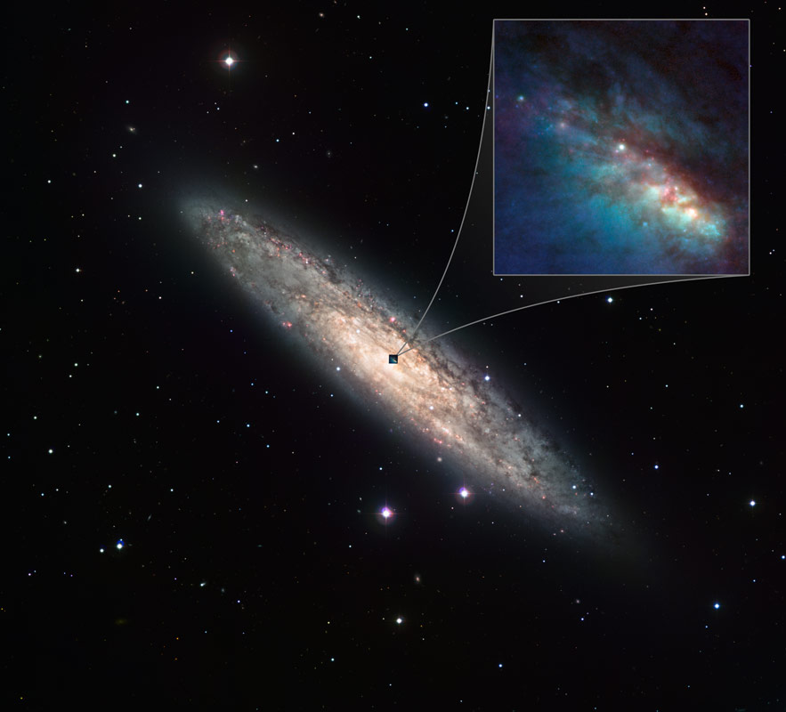 NGC 253 stellar nurseries NGC 253 stellar nurseries